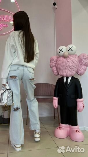 Джинсы рваные