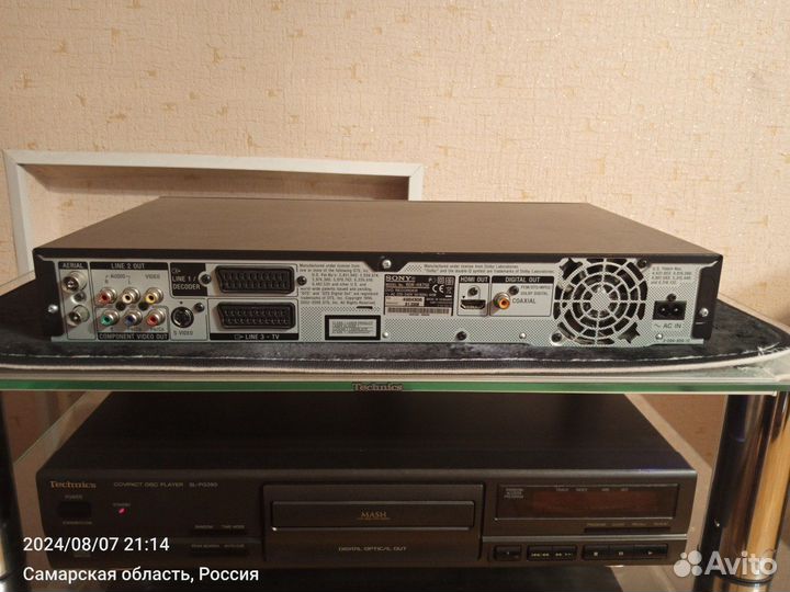 DVD HDD Recorder sony RDR-HX 750