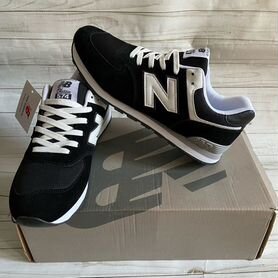 Мужские кроссовки New Balance черные, с белым