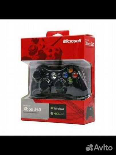 Геймпад xbox 360 проводной новый