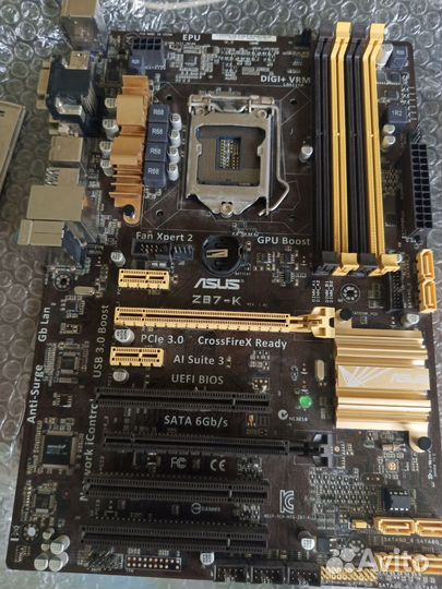 Материнская плата Asus Z87-K