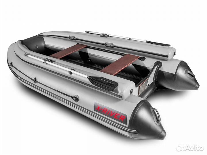 Лодка пвх X-River Agent 420 фальшборт нднд