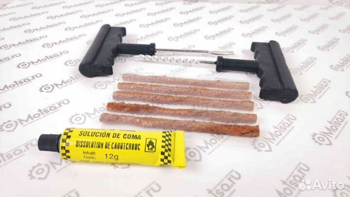 Набор для ремонта бескамерных шин Вымпел нр-01 (жг