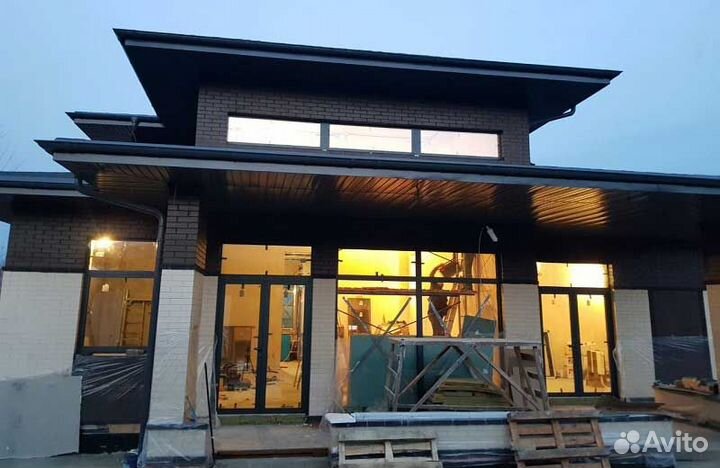 Дом из кирпича 192,33м2