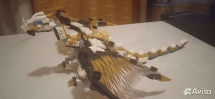 Лего дракон