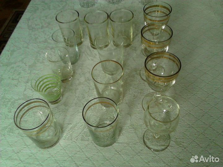 Стопки, рюмки, стаканчики