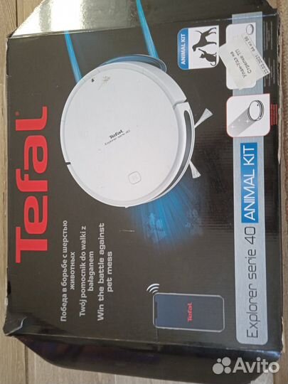 Робот пылесос tefal explorer serie 40