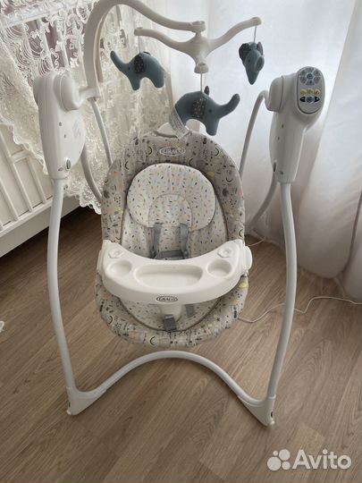 Электрокачели Graco Lovin' Hug от 0 до 9 месяцев