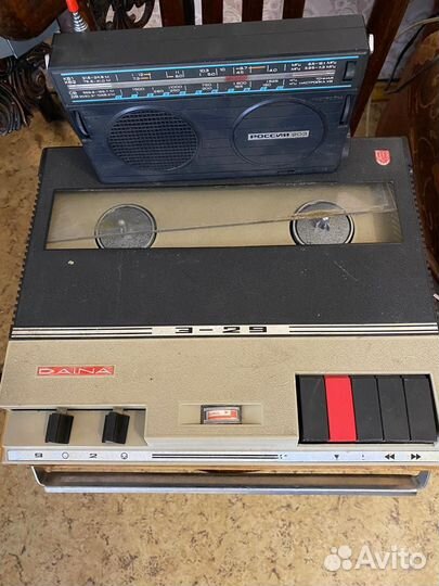 Магнитофон daina 3-29 катушечный