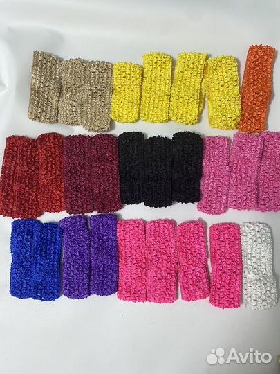 Вязаная повязка на голову