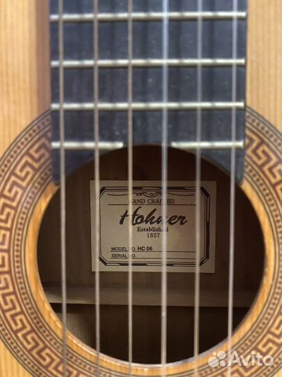 Акустическая гитара hohner HC 06