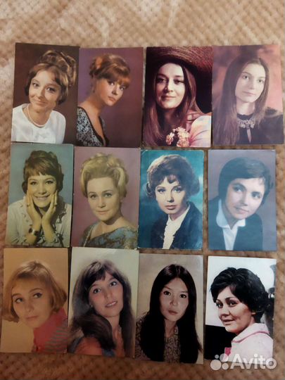 Открытки знаменитых артистов СССР в коллекцию