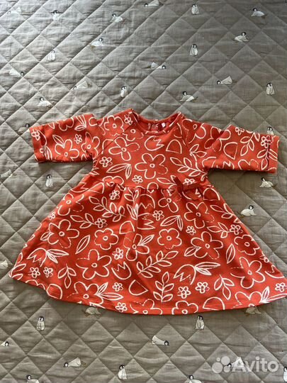 Платье для девочки размер 86
