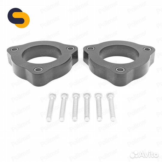 53-15-015/30 - Проставки увеличения клиренса передних стоек changan - полиуретан 30 мм