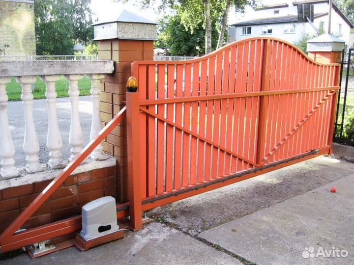 Откатные ворота 