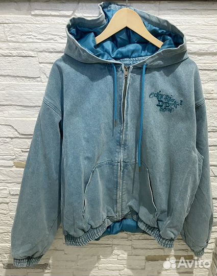 Джинсовая куртка оверсайз, на 46-50 р. новая