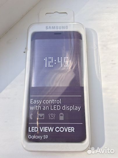 Новый чехол Led View Cover на Samsung Galaxy S9