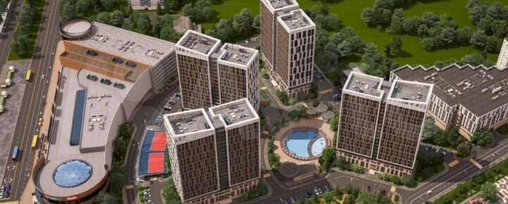 3-к. квартира, 116 м², 13/20 эт.