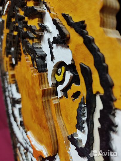 Картина в интерьер тигр