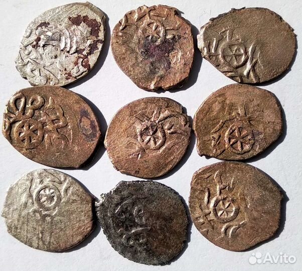 Монеты Крымского ханства. Акче. Серебро. Биллон