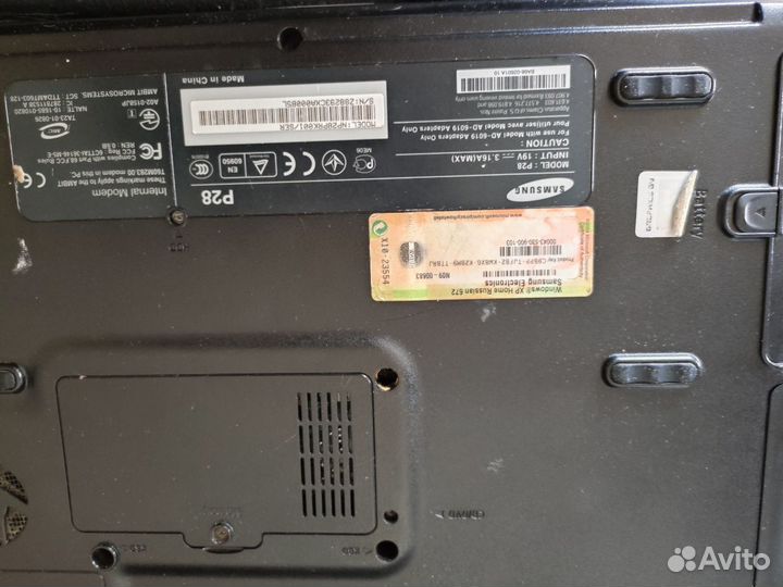 Продам ноутбук Samsung P28
