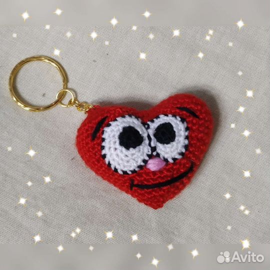 Вязаные брелки и игрушки