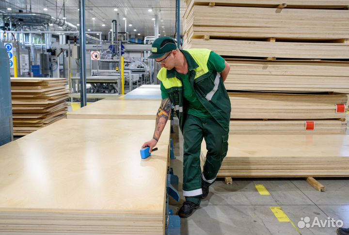 Сортировщик шпона и фанеры вахта