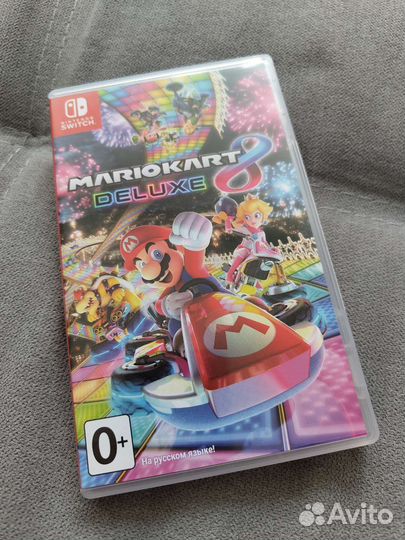Картридж Mario Kart 8 Deluxe (русская версия)