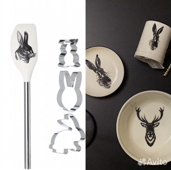 Комплект олень заяц hm home Kuchenland
