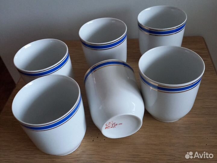 Бокальчики СССР. Винтаж. Новые. Цена за 6 штук