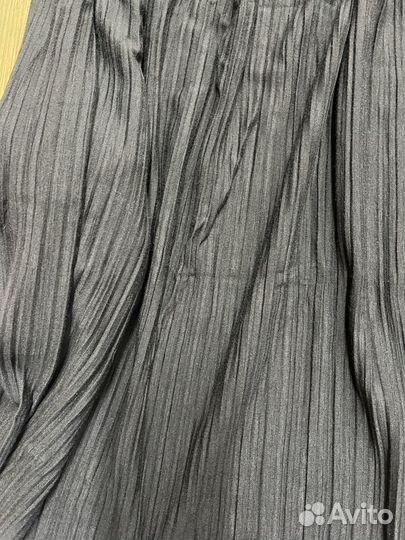 Юбка плиссерованная длинная 46