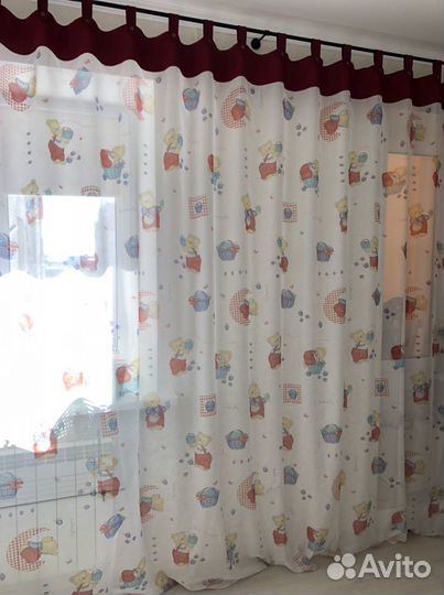 Штора для детской комнаты