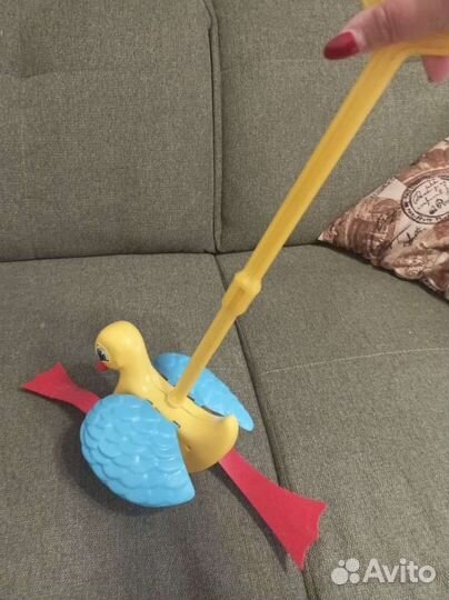 Уточка на палке и гольф