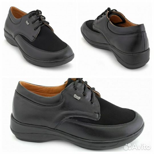 Кожаные ортопедические ботинки Sursil-ortho,р39-40