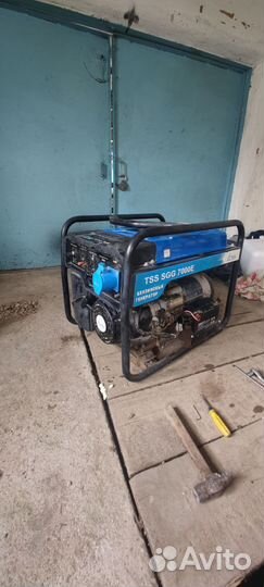 Генератор бензиновый бу 7 квт