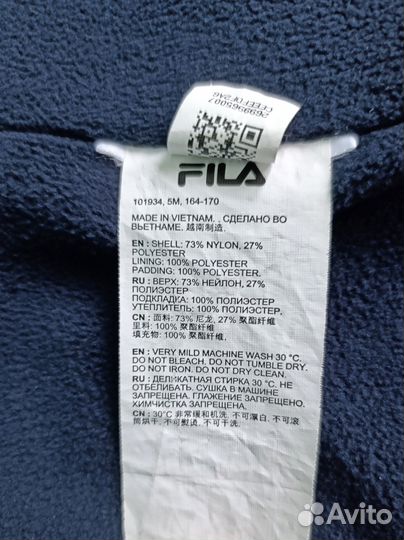 Куртка fila 164-170