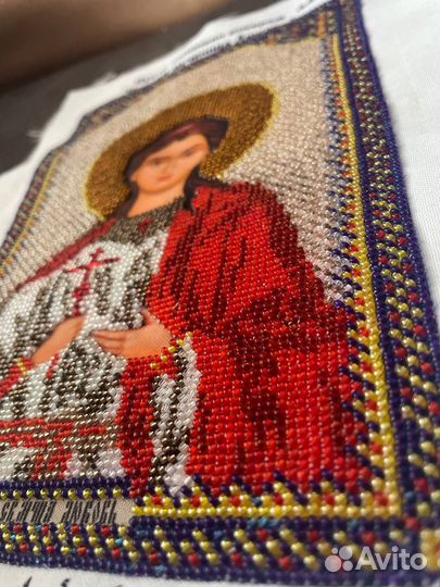 Икона из бисера