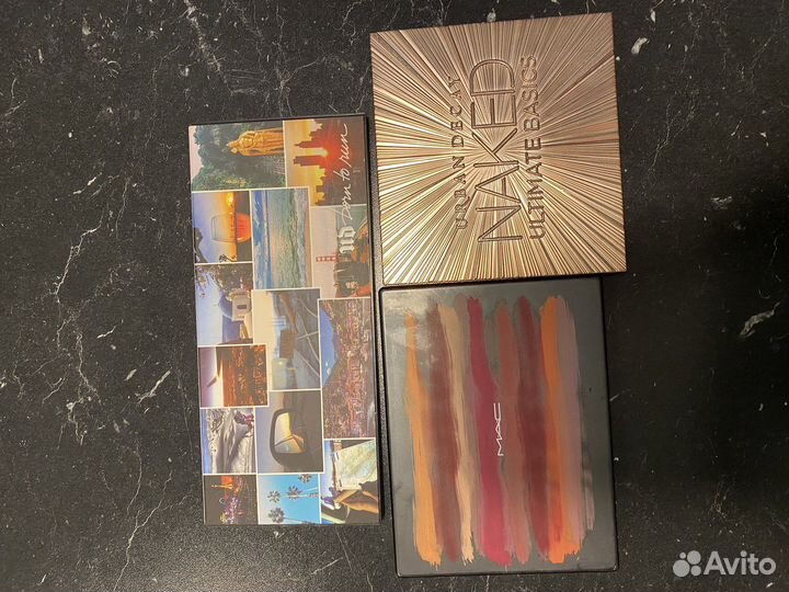 Палетка теней urban decay, mac