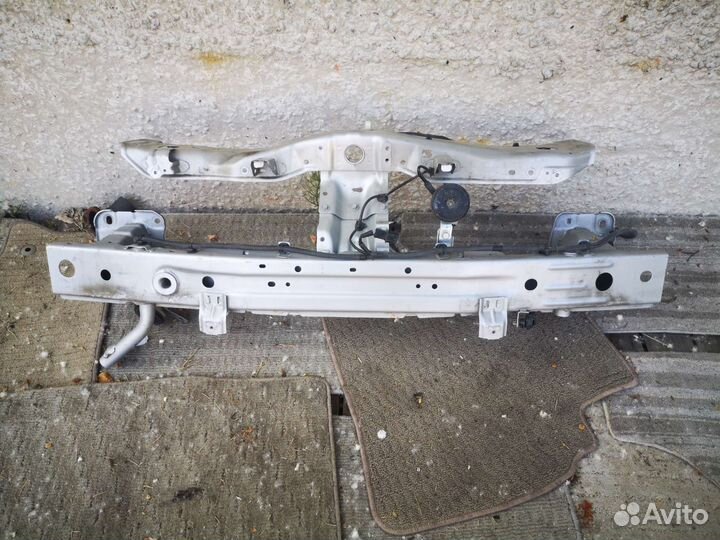 Усилитель переднего бампера Lancer 10 рестайл