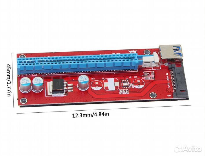 Райзер pci e x16
