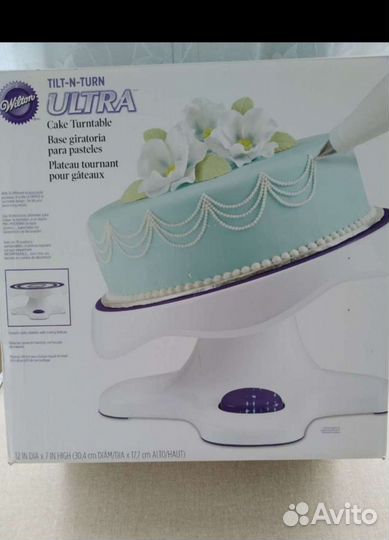 Поворотный стол для украшения торта wilton