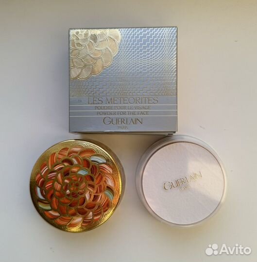 Guerlain пудра meteorites 998 винтаж б/у 1995