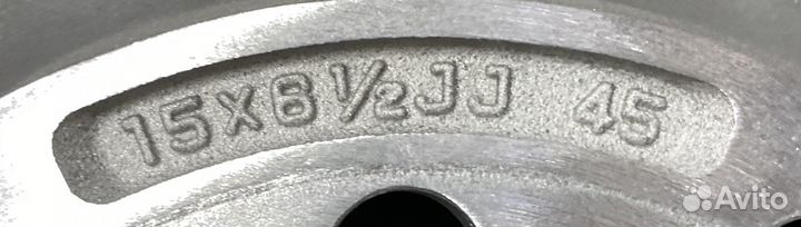 Диски оригинальные Weds R15 5/100 цо 73.1 мм