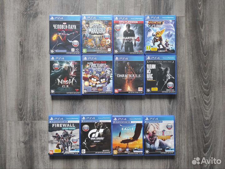 Игры sony PS4