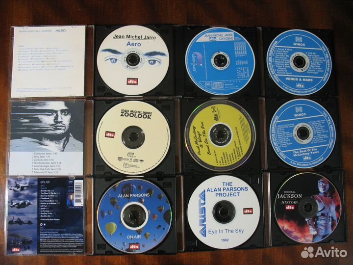 DTS-CD диски 5шт