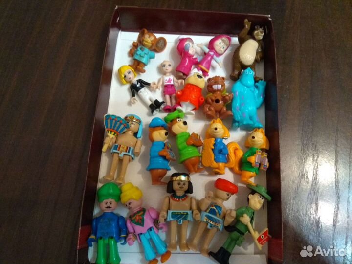 Игрушки из киндера 90х