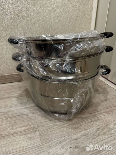 Мантоварка из нержавеющей стали 13 литров