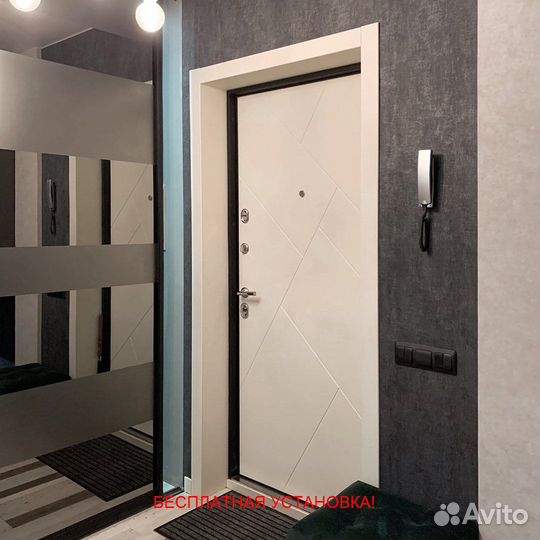 Новая входная дверь с бесплатной установкой