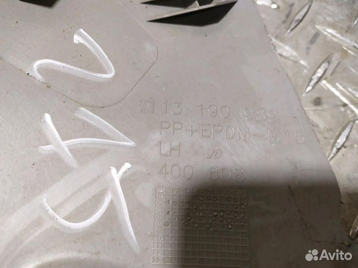 Обшивка стойки левая Opel Astra H