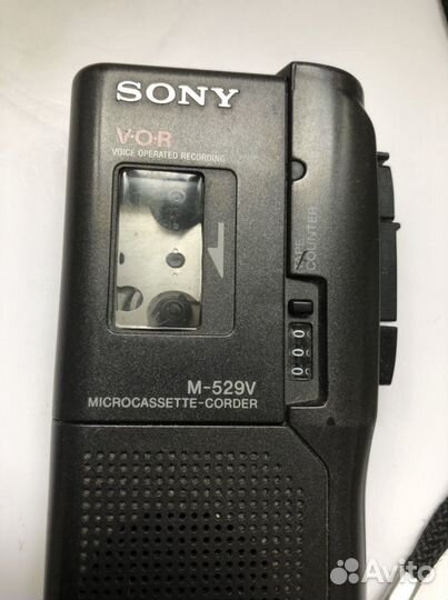 Диктофон sony cassette- corder M-529V